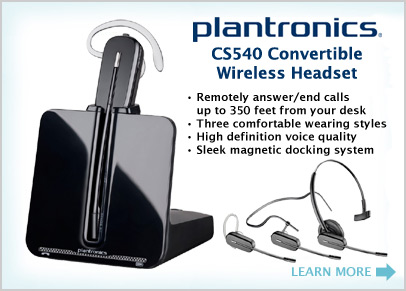 Plantronics CS540 Convertible Wireless Headset